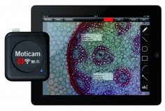 Kamera Moticam X s iPadem
